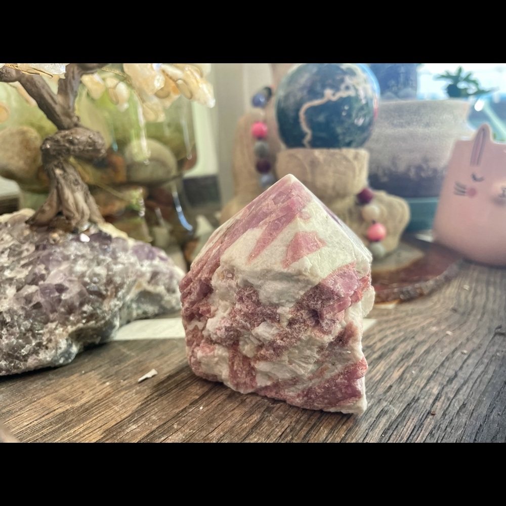 Pink Tourmaline Point